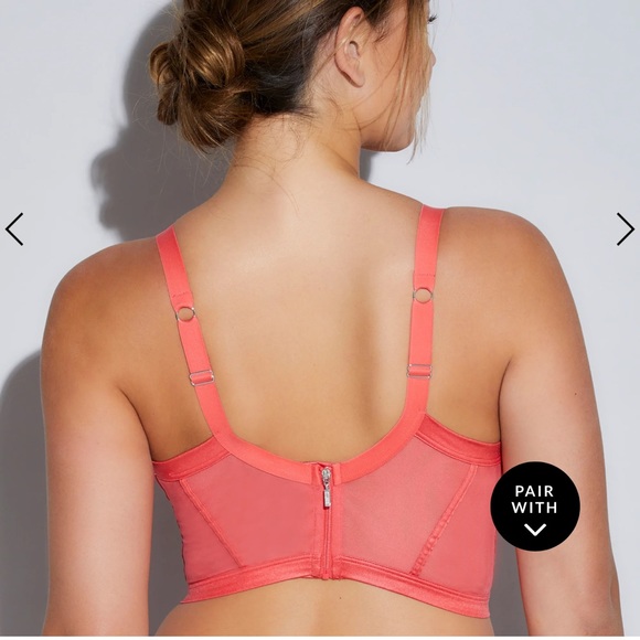 Cosabella Curvy Sardegna Sheer Italian Longline Mesh Bralette - Picture 2 of 7